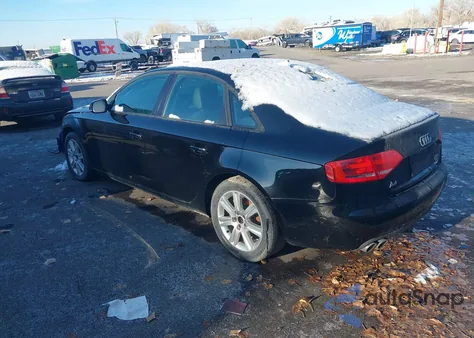 2011 Audi A4 2.0T Premium from USA, damaged, VIN WAUBFAFL1BN025958